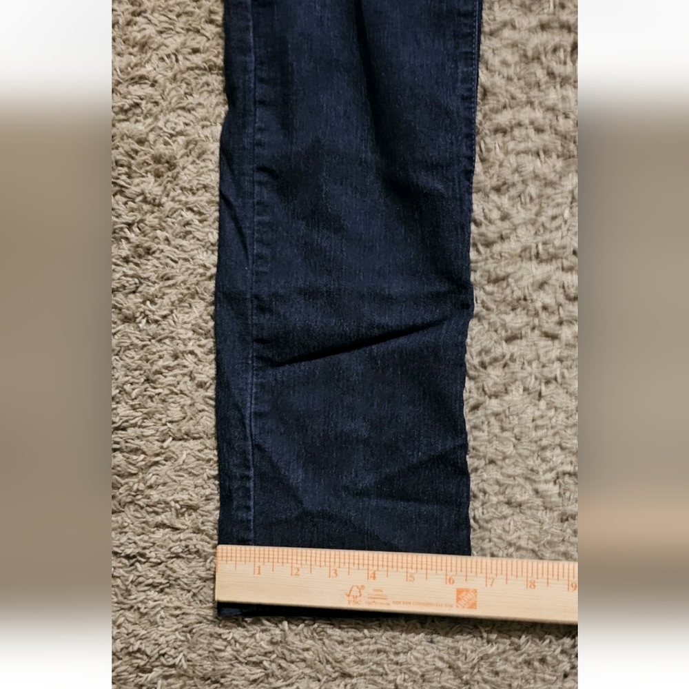 Levis Signature Jeans Y2k Vtg Modern Straight Womens 6 M Blue Preppy Grunge - Picture 8 of 8